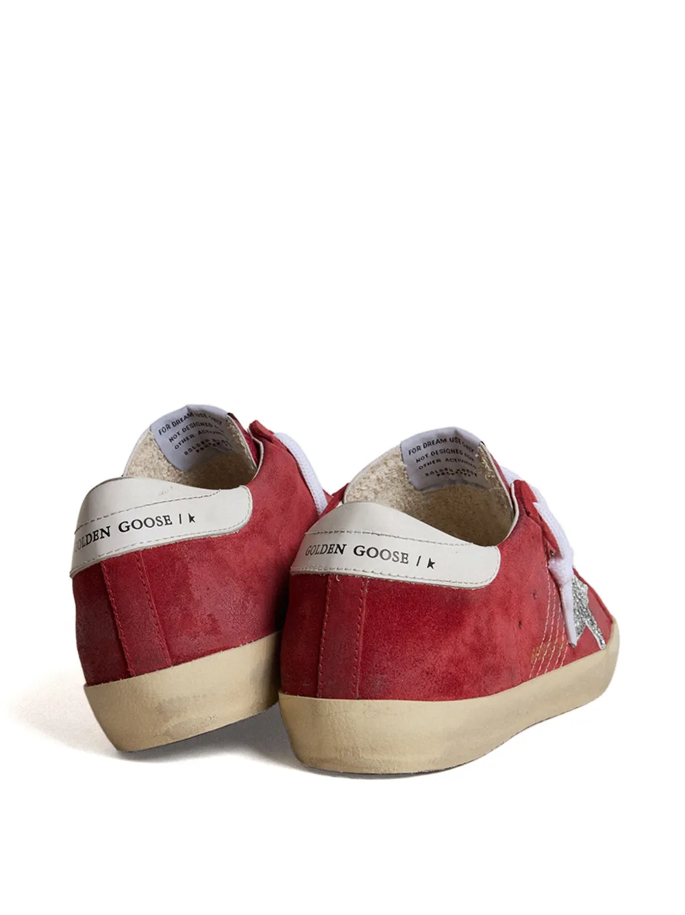 Golden Goose Super Star Sneakers In Rot