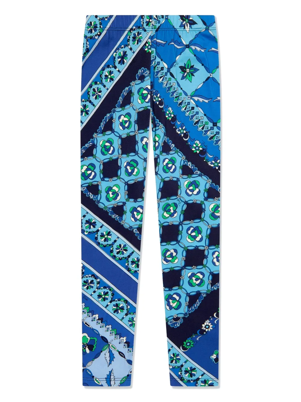 PUCCI Junior Legging met print Blauw