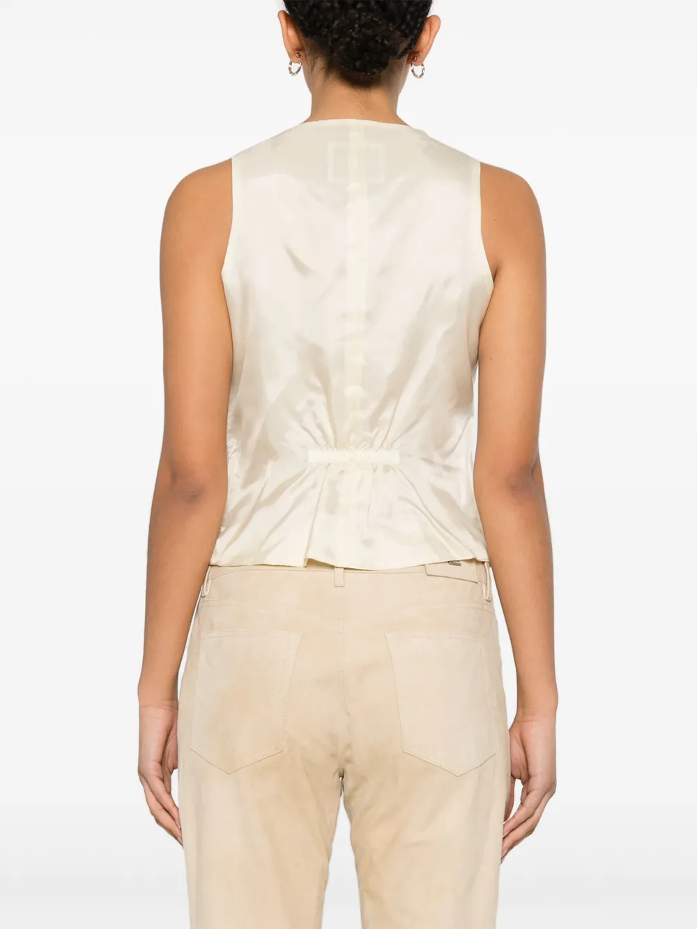Tagliatore Giselle gilet Beige