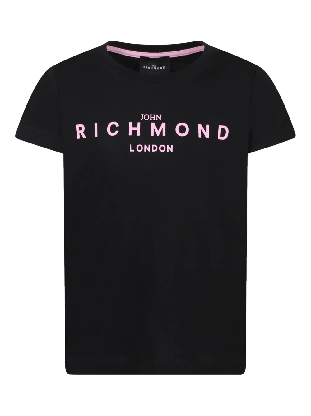 John Richmond Junior T-shirt met logo Zwart