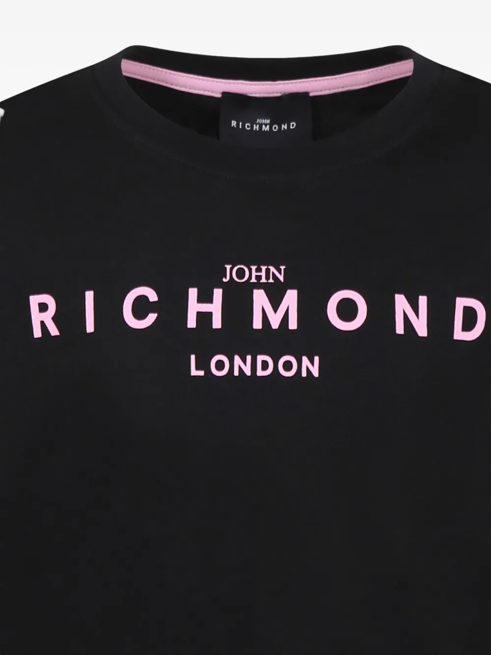John Richmond Junior T-shirt met logo Zwart