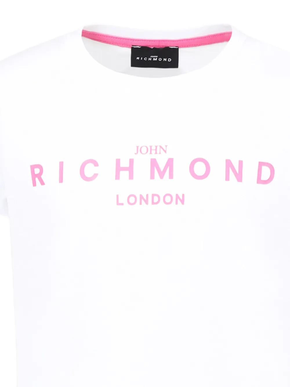 John Richmond Junior logo t-shirt - Wit