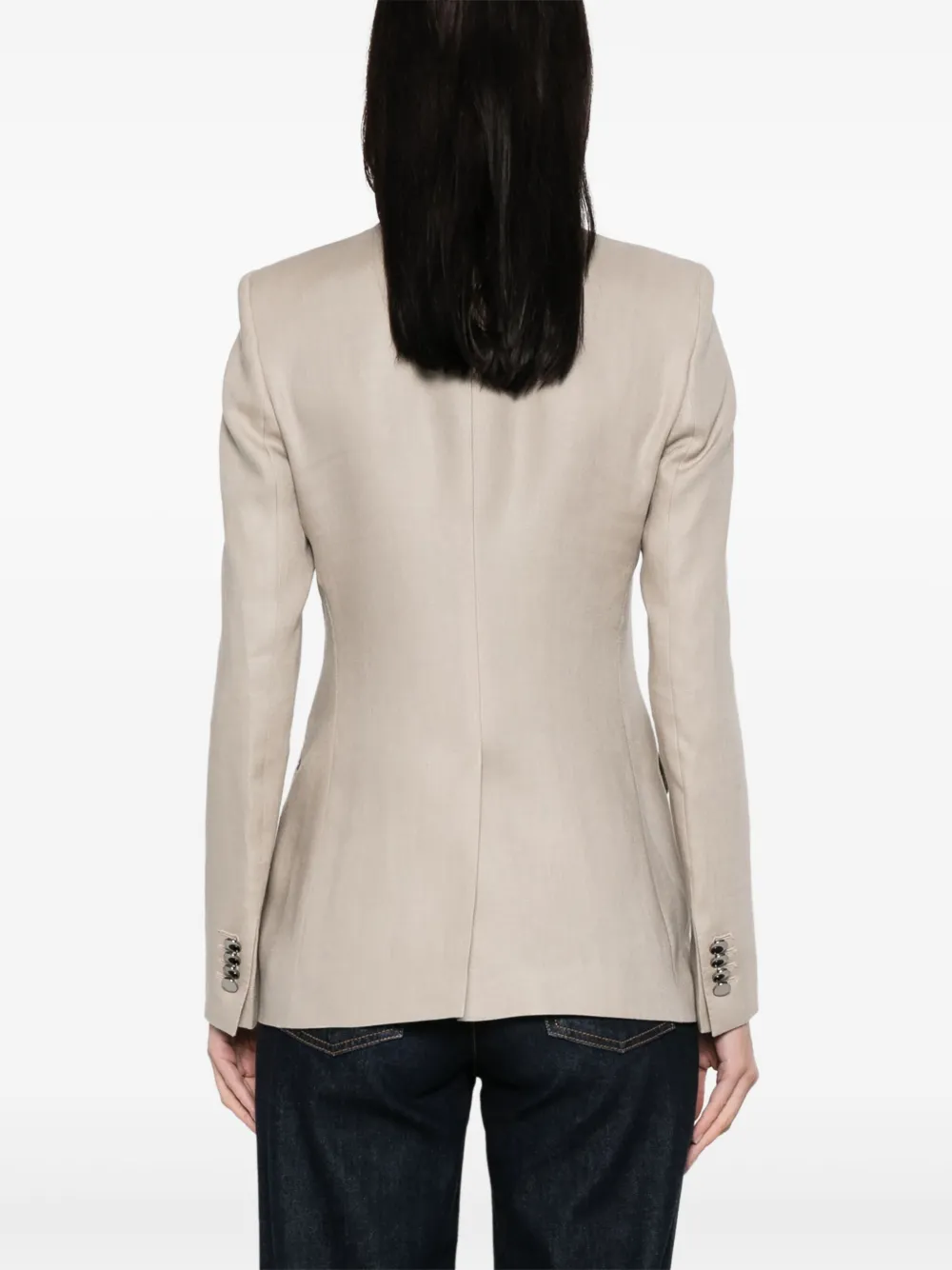 Tagliatore Blazer met dubbele rij knopen Bruin
