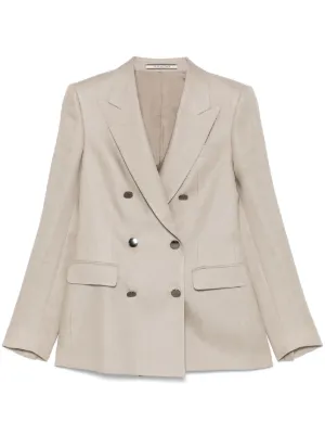 ジャケット TAGLIATORE Women Outer DHARMA WHITE Tagliatore Women's Collection | Balardi