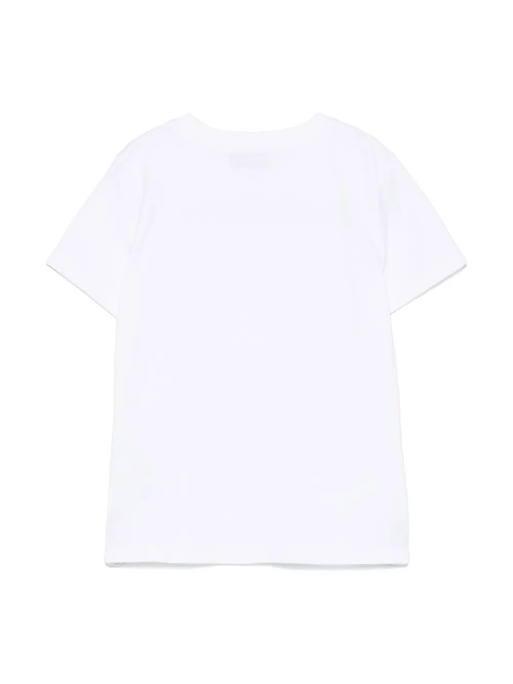 Moschino Kids T-shirt met logoprint - Wit