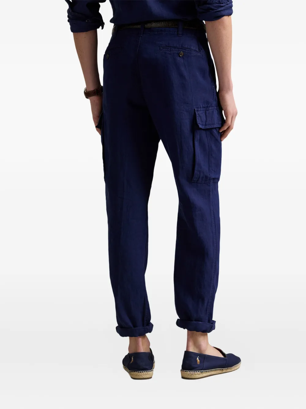 Polo Ralph Lauren Linnen broek Blauw
