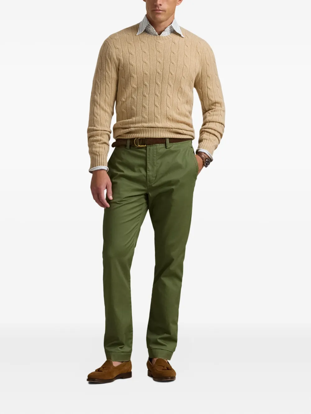 Polo Ralph Lauren Katoenen broek Groen