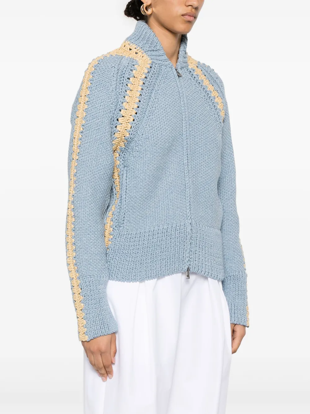 Ermanno Scervino knitted bomber jacket | Knitwear | Image 3
