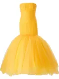 Carolina Herrera tulle mermaid gown - Yellow
