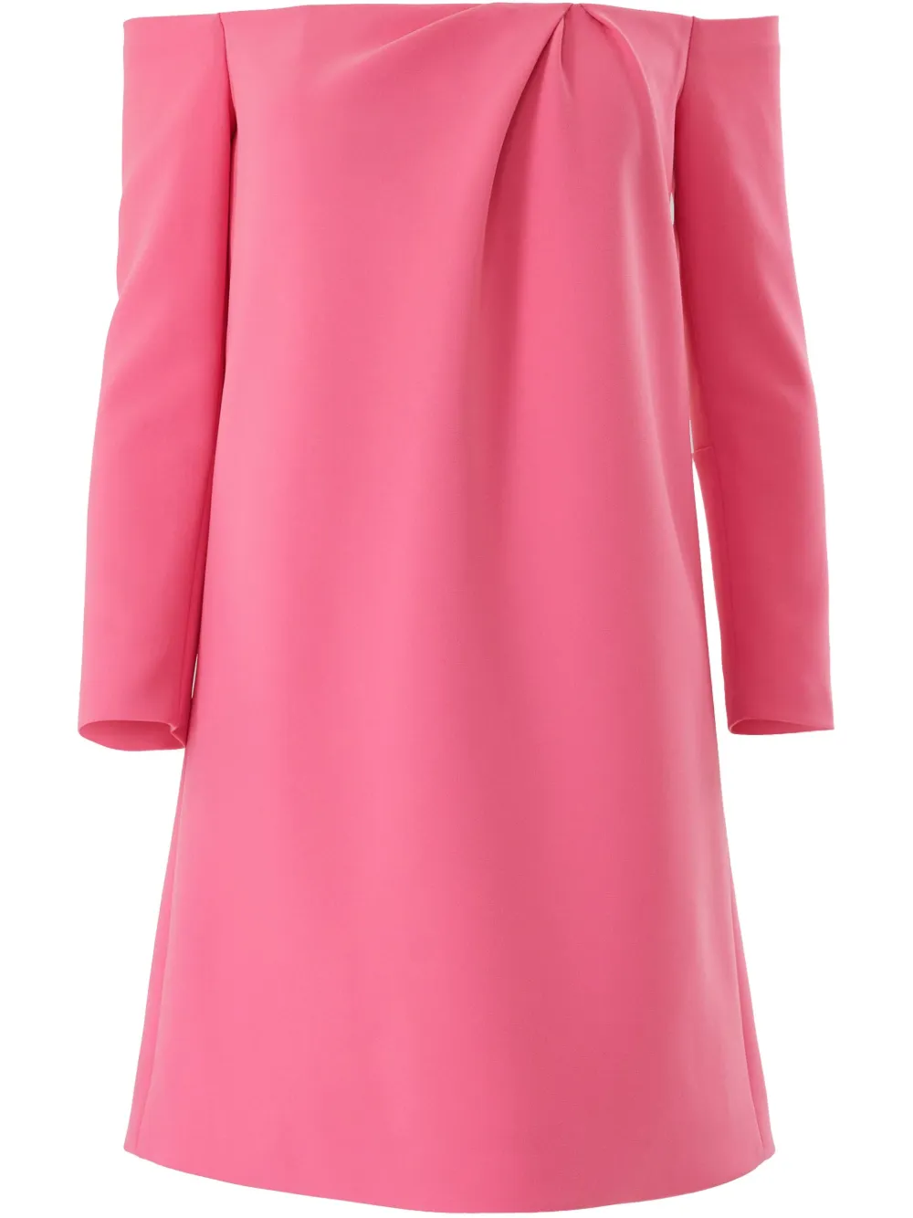 Carolina Herrera Off-shoulder mini-jurk Roze