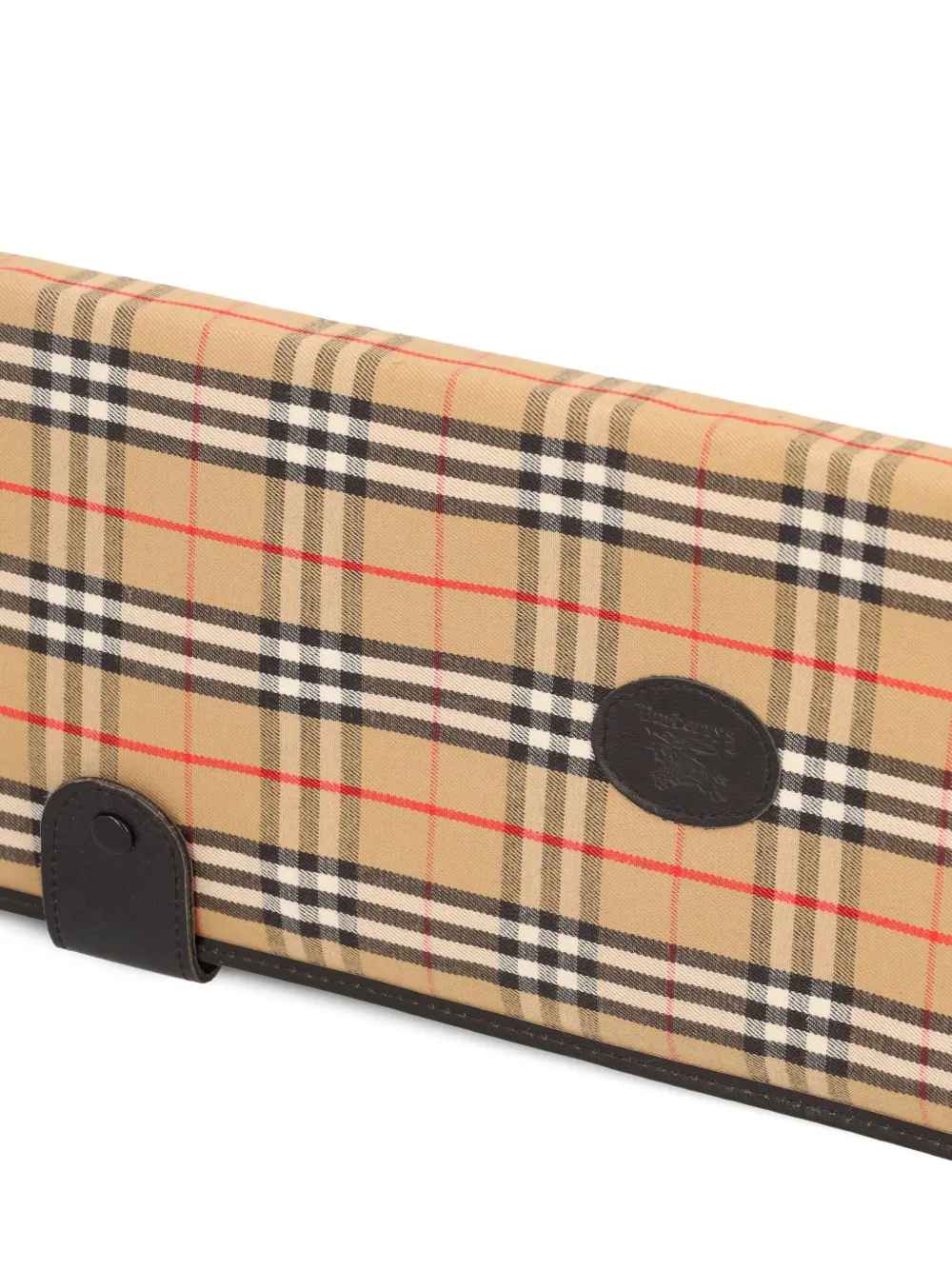 Pre-owned Burberry Checked Tie Holder