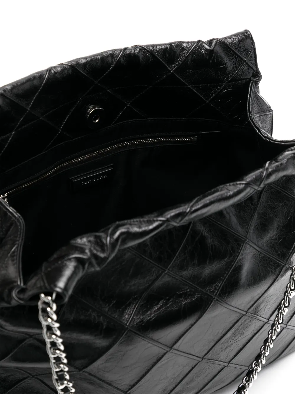 Tory Burch Fleming hobo tas Zwart