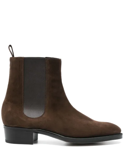 John Lobb botas Chelsea de gamuza