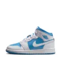 Jordan Kids Jordan 1 Mid ""White/Legend Blue"" sneakers