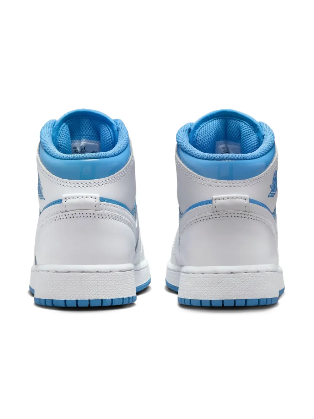 Jordan Kids Jordan 1 Mid "White Legend Blue" sneakers