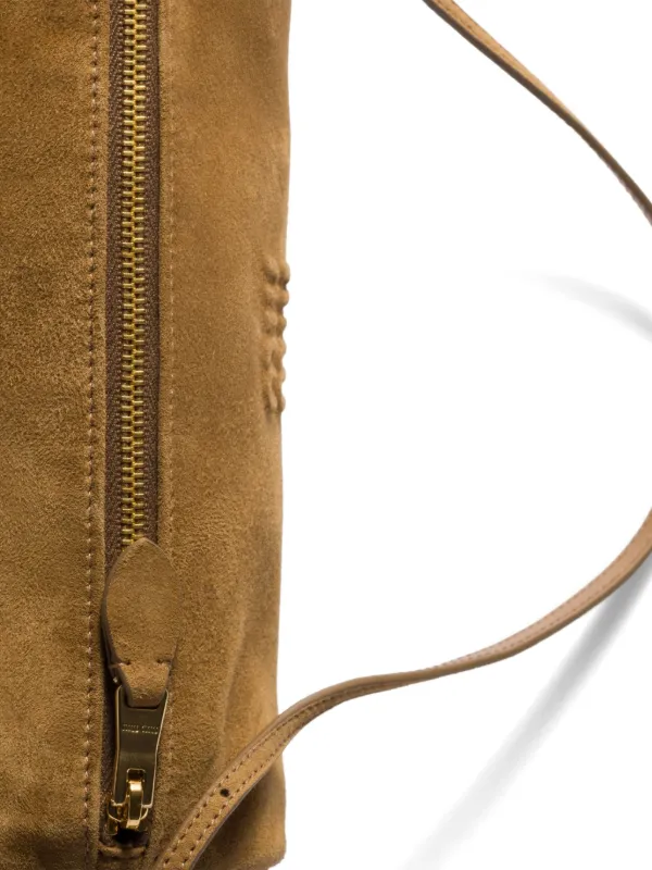Miu Miu Suede Shoulder Bag | Green | FARFETCH