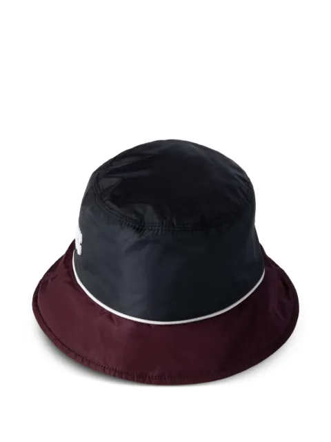 Miu Miu gorro de pescador con diseño de dos tonos