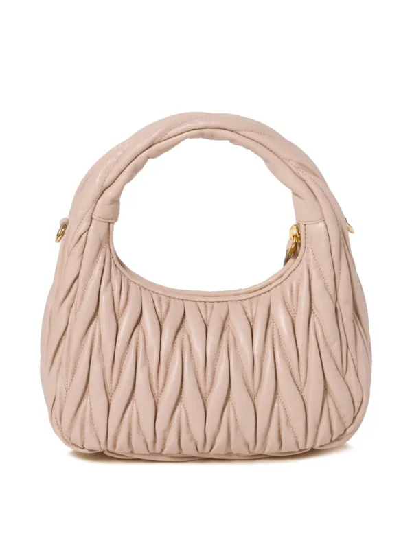 Miu Miu Wander Matelassé Tote Bag | Pink | FARFETCH