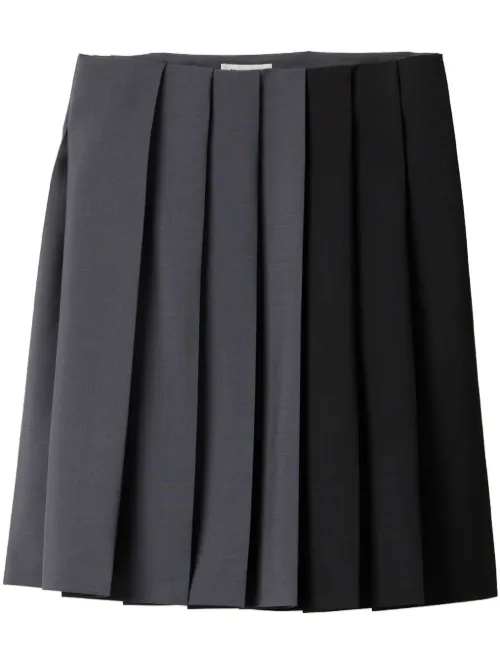 Jupe à design plissé - Miu Miu - Modalova