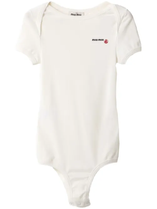 X Petit Bateau body brodé - Miu Miu - Modalova