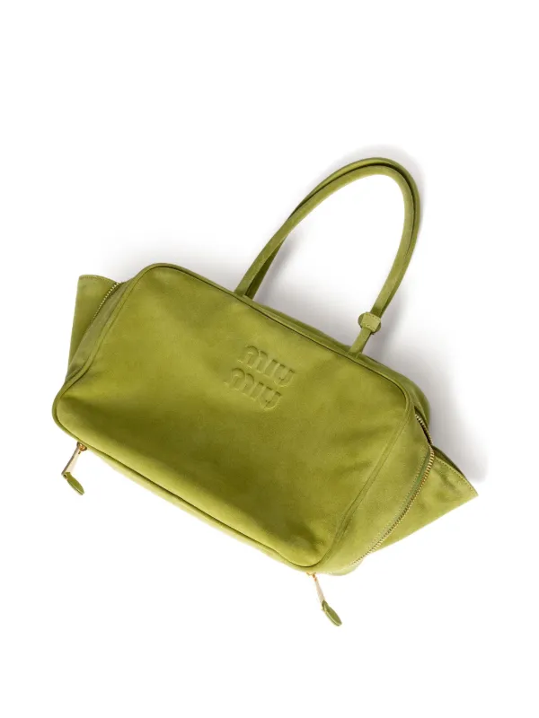 miu miu ハンドバッグ(淡いグリーン) Miu Miu Beau ハンドバッグ | グリーン | FARFETCH JP