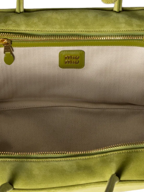 Miu Miu Beau ハンドバッグ | グリーン | FARFETCH JP