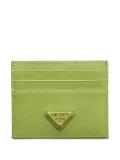 Prada Saffiano cardholder - Green