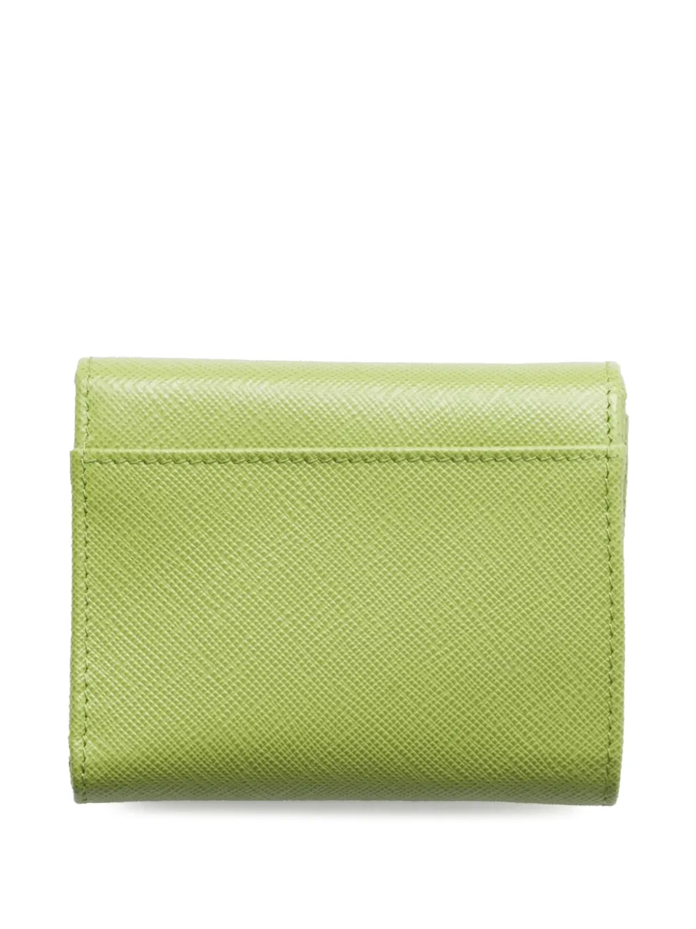 Prada Portemonnee van saffiano leer - Groen