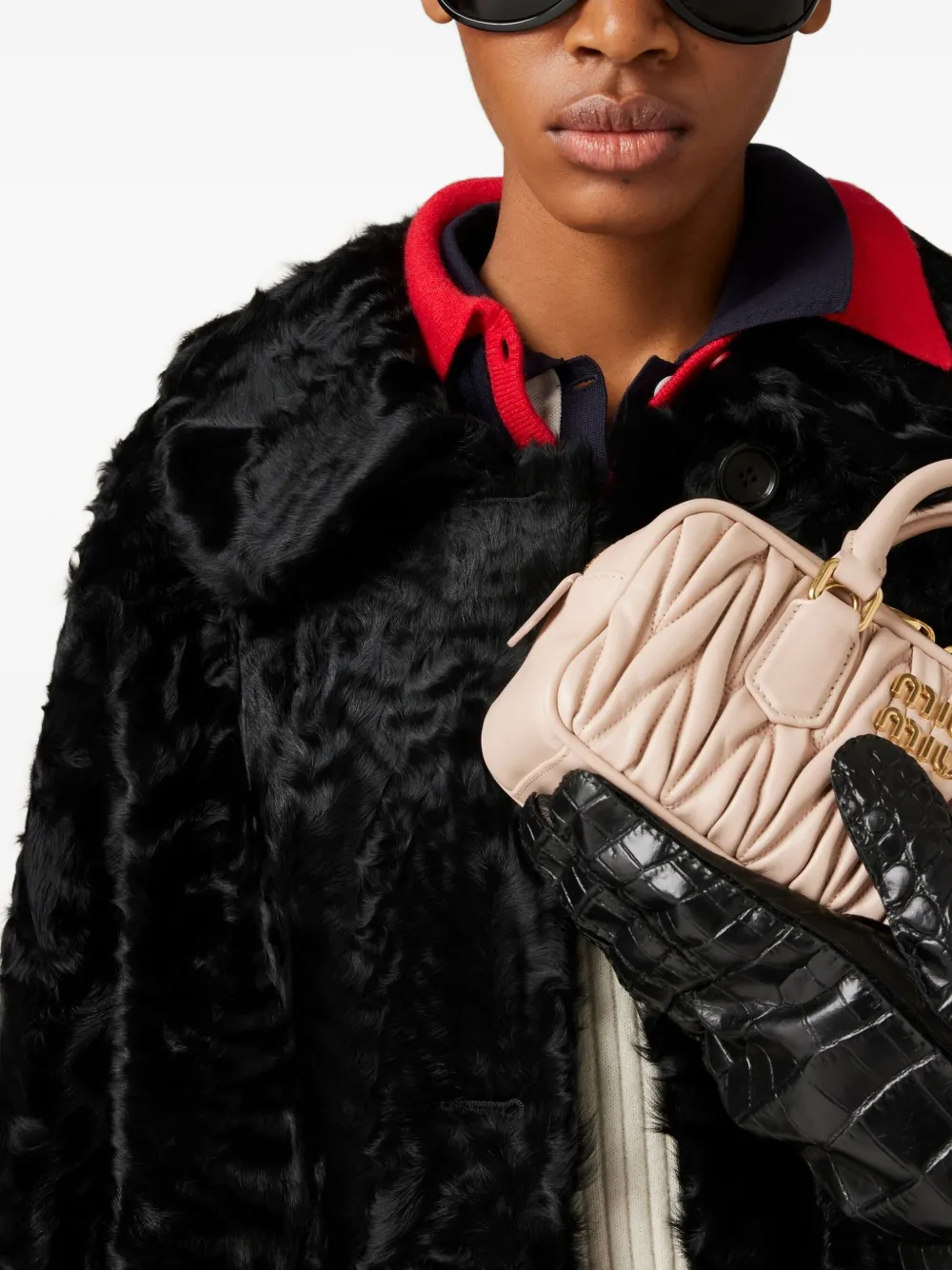Miu Arcadie shopper Bruin