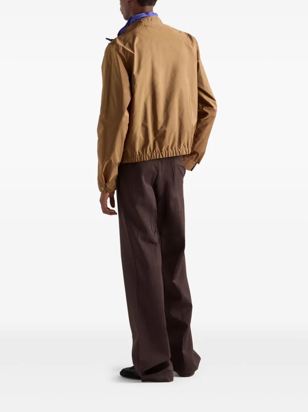 Prada Re-Nylon donsjack Beige