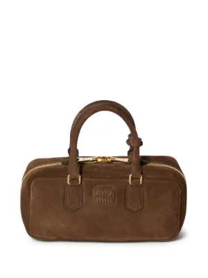 Miu Miu Arcadie Tote Bag | Brown | FARFETCH