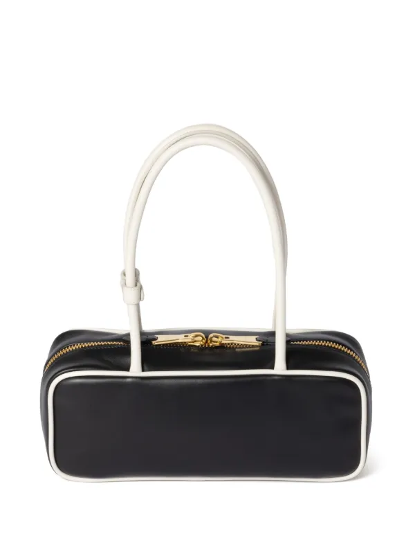 ★関税込み★ Miu Miu BLACK LEATHER BEAU TOP HANDLE BAG Black Leather Beau Bag | Miu Miu