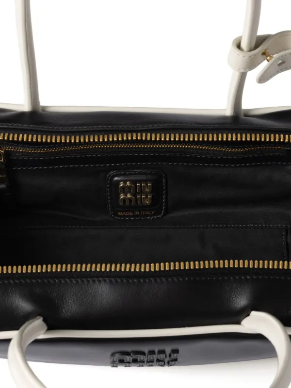 Miu Miu Beau ハンドバッグ | ブラック | FARFETCH JP Miu Miu Beau ハンドバッグ | ブラック | FARFETCH JP