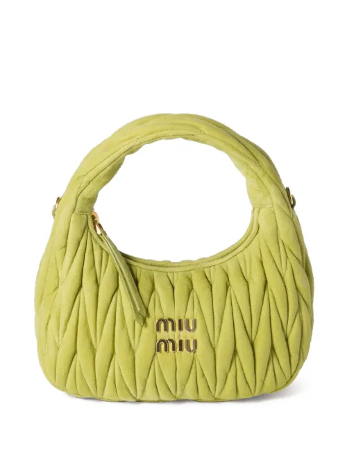 Sac cabas Wander à design matelassé - Miu Miu - Modalova
