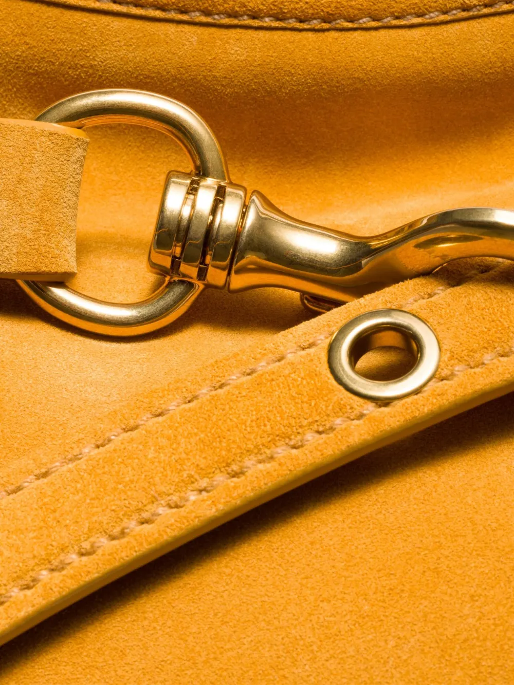 Shop Miu Miu Aventure Shoulder Bag In Yellow