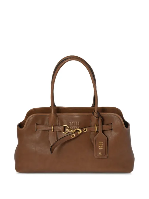 Sac porté épaule Aventure - Miu Miu - Modalova