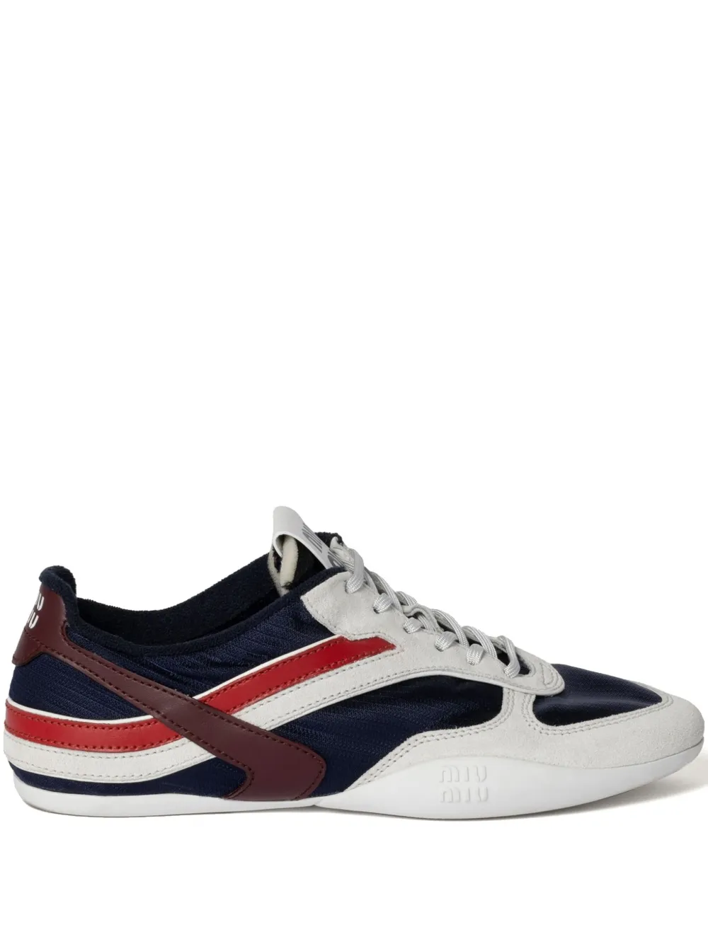 Miu Sneakers met logopatch Blauw