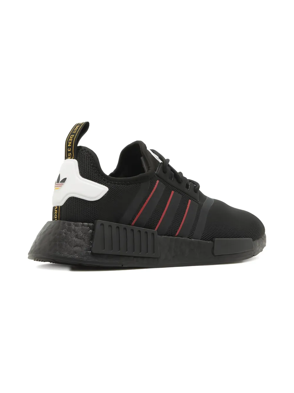 adidas Kids NMD_R1 "Black Team Power Red" sneakers