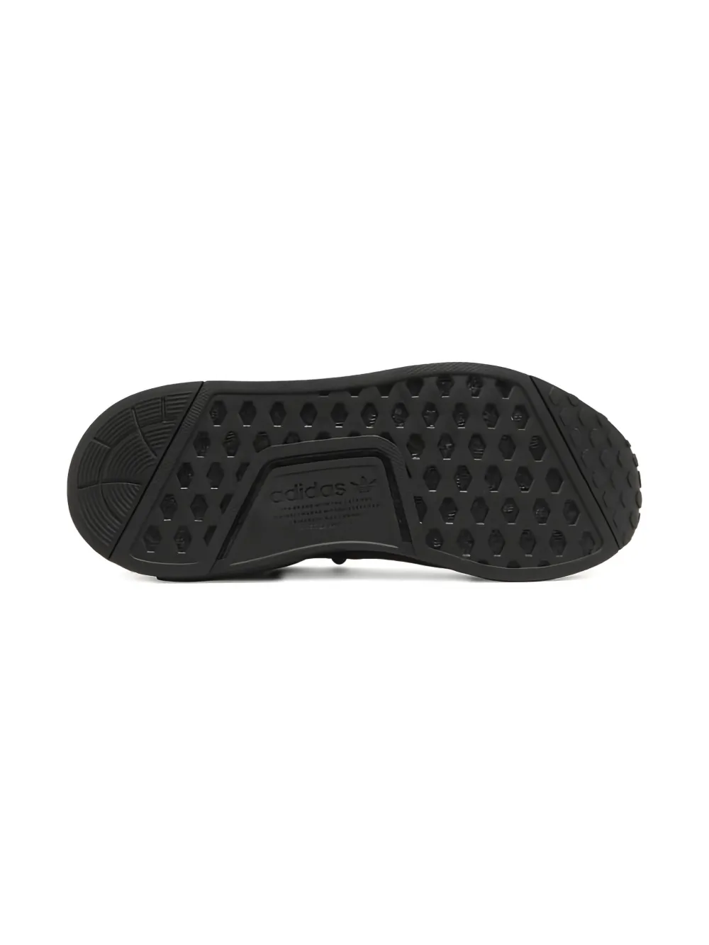 adidas Kids NMD_R1 "Black Team Power Red" sneakers