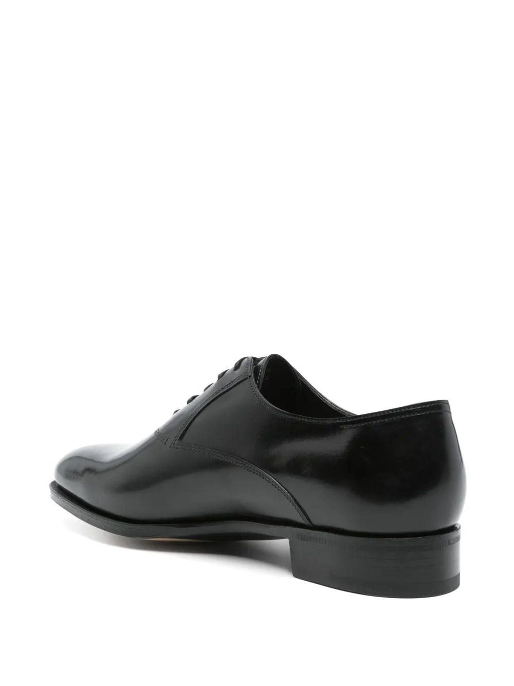 John Lobb Leren Oxford schoenen Zwart