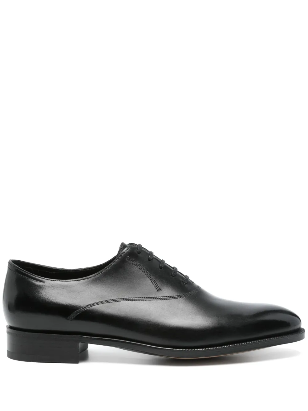 John Lobb Leren Oxford schoenen Zwart