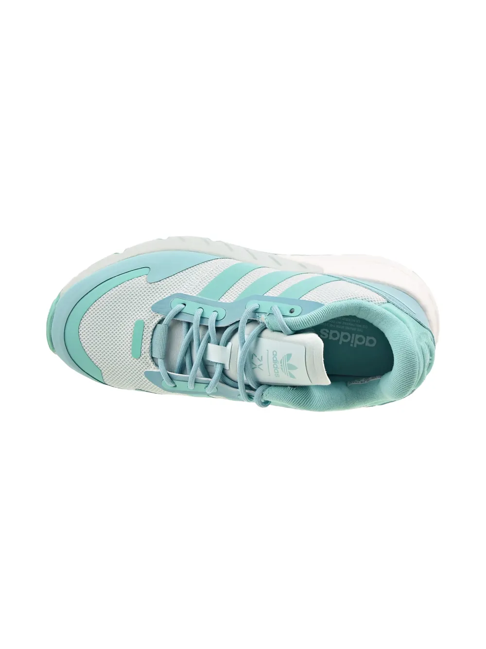 adidas Kids ZX 1K Boost "Halo Mint-Acid Mint-Mint Ton" sneakers Green