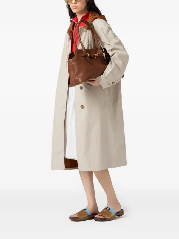 Miu Miu Reversible Coat | Neutrals | FARFETCH