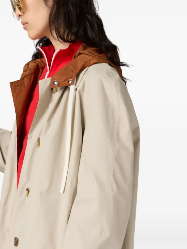 Miu Miu Reversible Coat | Neutrals | FARFETCH