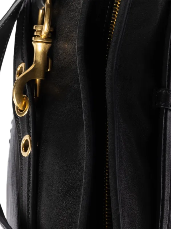 ショルダーバッグ・ポシェット MIU MIU AVENTURE LEATHER SHOULDER BAG Miu Miu Aventure Shoulder Bag | Black | FARFETCH