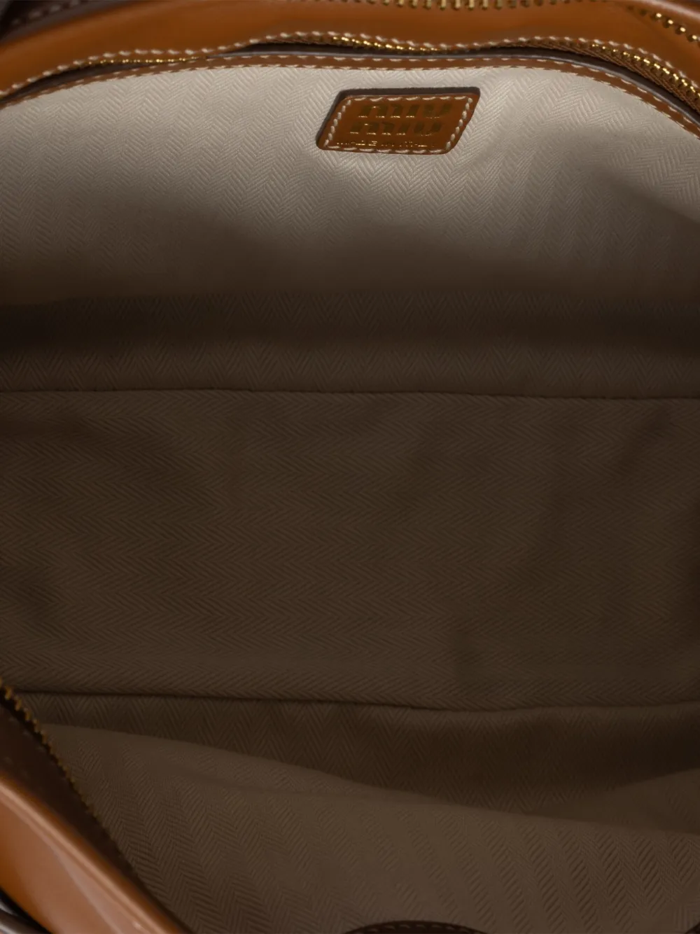 Miu Miu Aventure Shoulder Bag In Brown