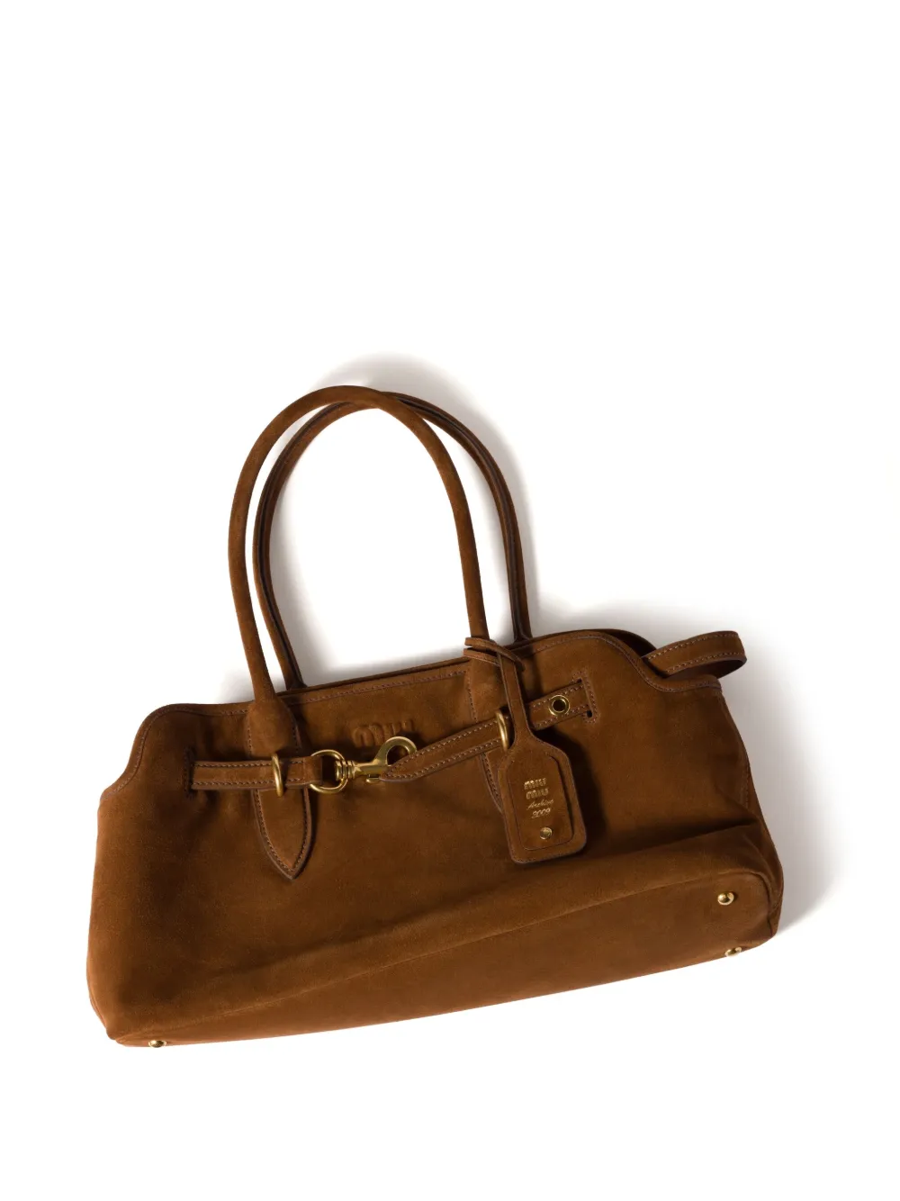 Miu Miu Aventure Shoulder Bag | Brown | FARFETCH