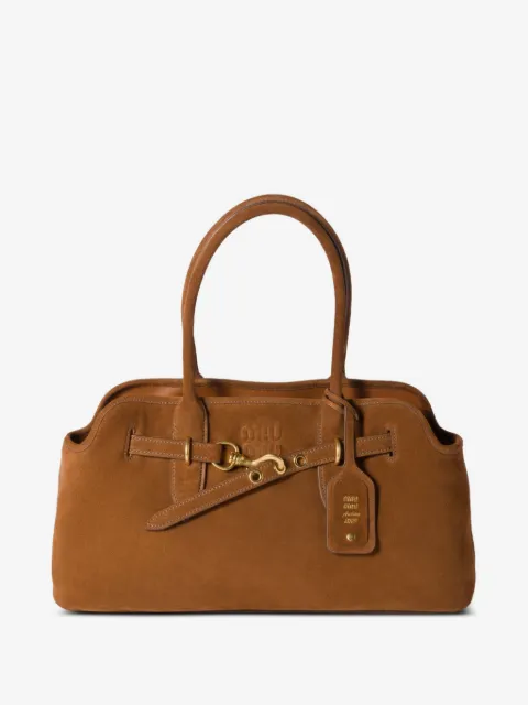Miu Miu Aventure suede bag
