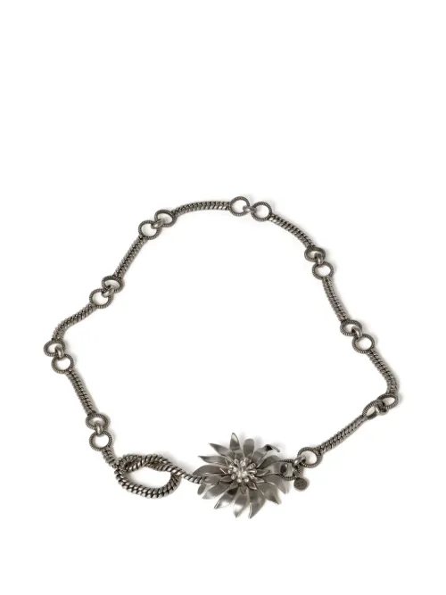 Ceinture à ornements en cristal - Miu Miu - Modalova