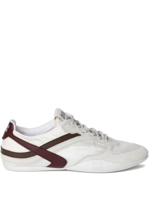 Miu Miu baskets Gymnasium - Blanc - Miu Miu - Modalova